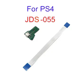 Контроллер Для SONY PS4 USB-порт Для Зарядки Разъемная Плата JDS-055 Ручка Для Зарядки Разъемная Плата Переключателя 12PIN Кабельный Модуль Для PS4