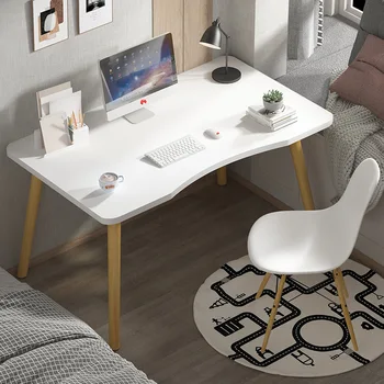 Стол в скандинавском Стиле, Простой Компьютерный стол, кабинет, Современный минималистский Дом, Спальня, Простой Офис, Маленький стол, Офисный Письменный стол, muebles
