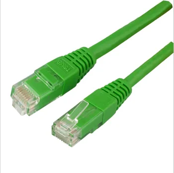 шесть гигабитных сетевых кабелей 8-жильный сетевой кабель cat6a шесть двойных экранированных сетевых кабелей сетевая перемычка широкополосный кабель R2695
